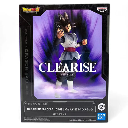 Dragon Ball Super - Black Goku Action Figure Bandai Banpresto Clearise Action Figure