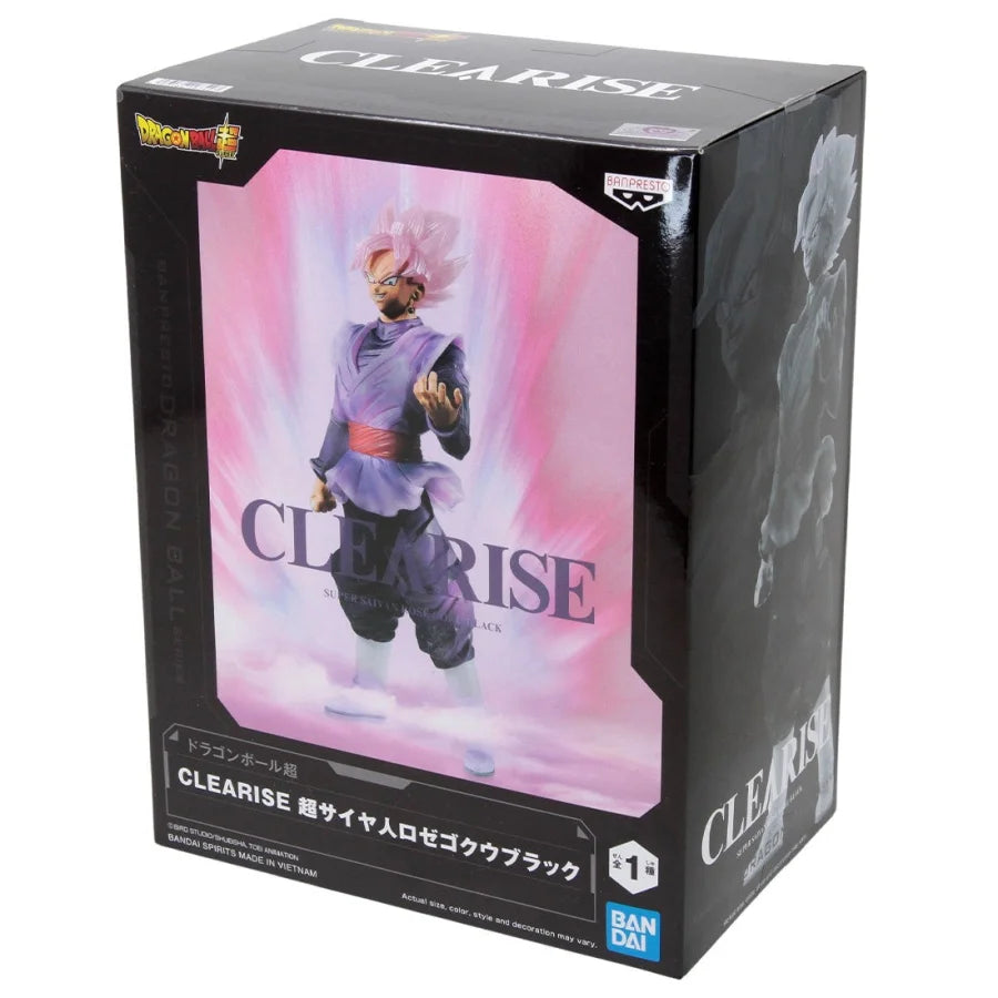 Dragon Ball Super - Black Goku Action Figure Bandai Banpresto Clearise Action Figure