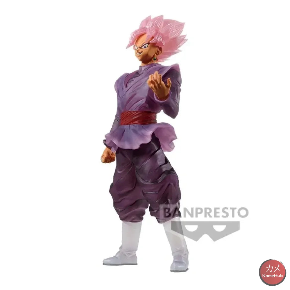 Dragon Ball Super - Black Goku Action Figure Bandai Banpresto Clearise Black Goku SSJ Rose 19cm Action Figure
