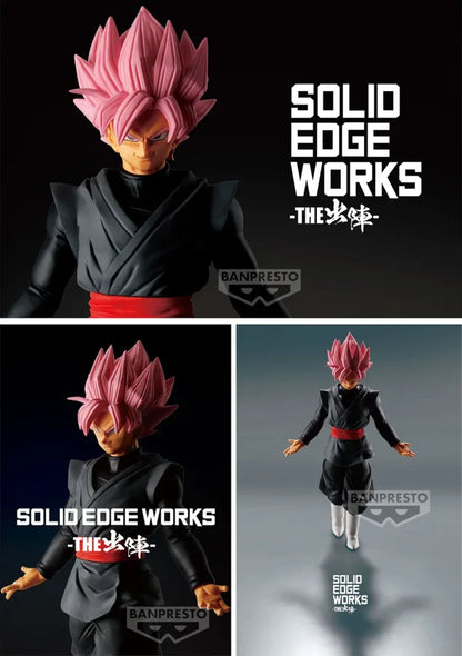 Dragon Ball Super - Black Goku / Zamasu Originale Bandai Banpresto Solid Edge Works Action Figure