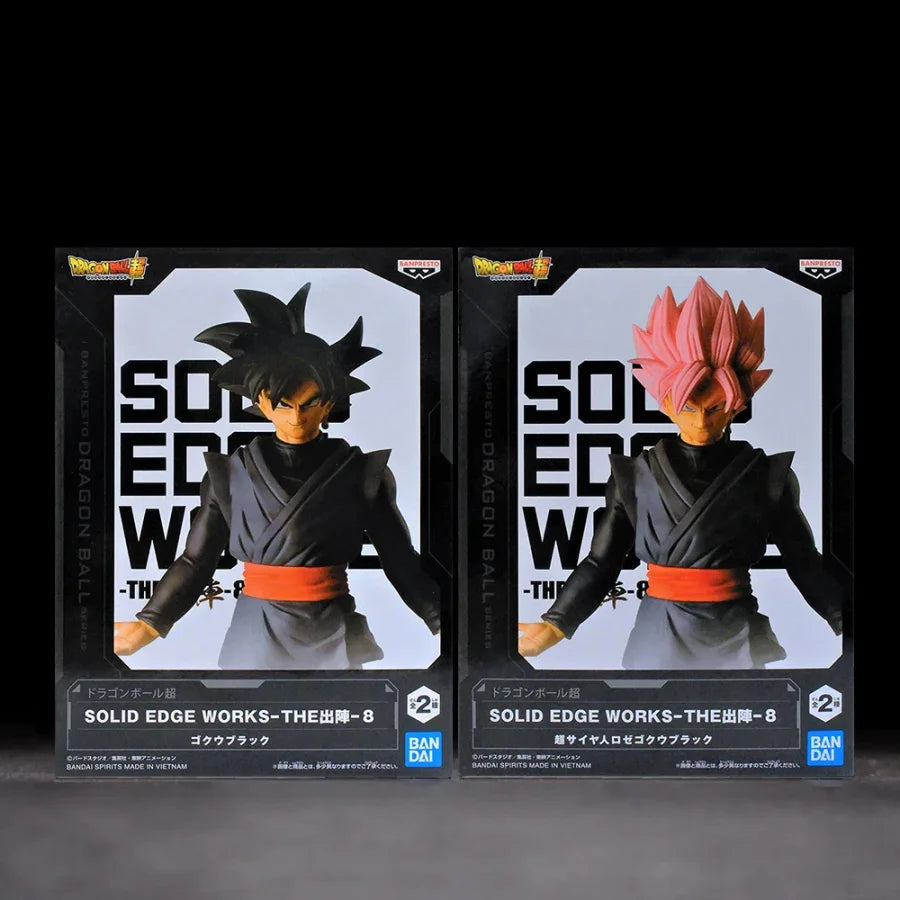 Dragon Ball Super - Black Goku / Zamasu Originale Bandai Banpresto Solid Edge Works Action Figure