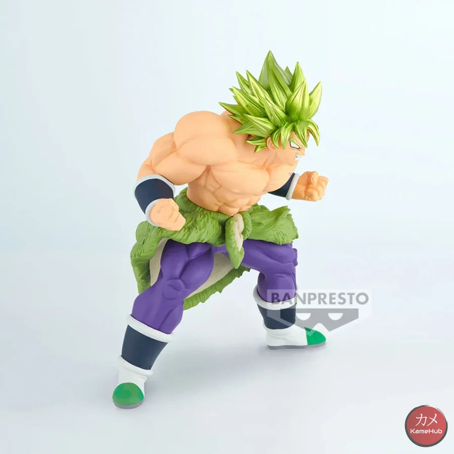 Dragon Ball Super - Broly Saiyan Leggendario Action Figure Bandai Banpresto Blood Of Saiyans