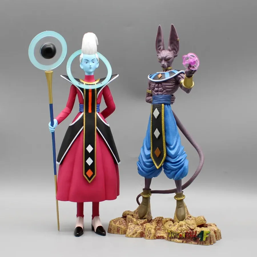 Dragon Ball Super - Dio Della Distruzione Lord Beerus & Angelo Whis Action Figure