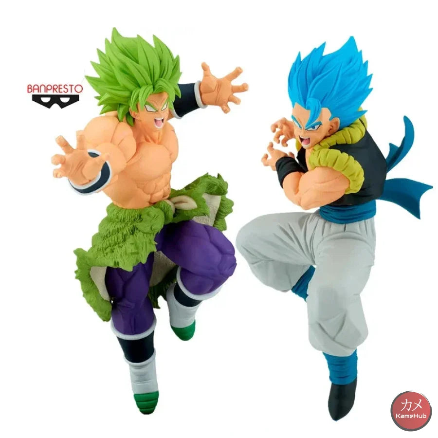 Dragon Ball Super - Gogeta E Broly Action Figure Bandai Banpresto Match Makers