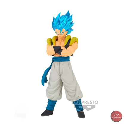 Dragon Ball Super - Gogeta Ssg Blue Action Figure Bandai Banpresto Blood Of Saiyans