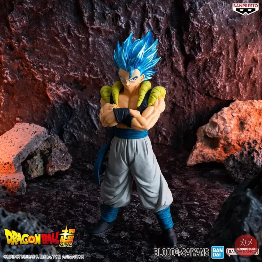 Dragon Ball Super - Gogeta Ssg Blue Action Figure Bandai Banpresto Blood Of Saiyans