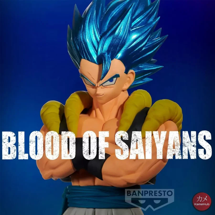 Dragon Ball Super - Gogeta Ssg Blue Action Figure Bandai Banpresto Blood Of Saiyans