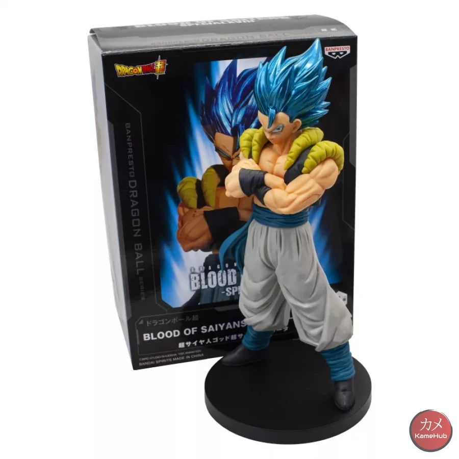 Dragon Ball Super - Gogeta Ssg Blue Action Figure Bandai Banpresto Blood Of Saiyans