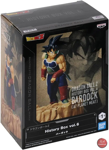 Dragon Ball Z - Bardock Action Figure Bandai Banpresto History Box