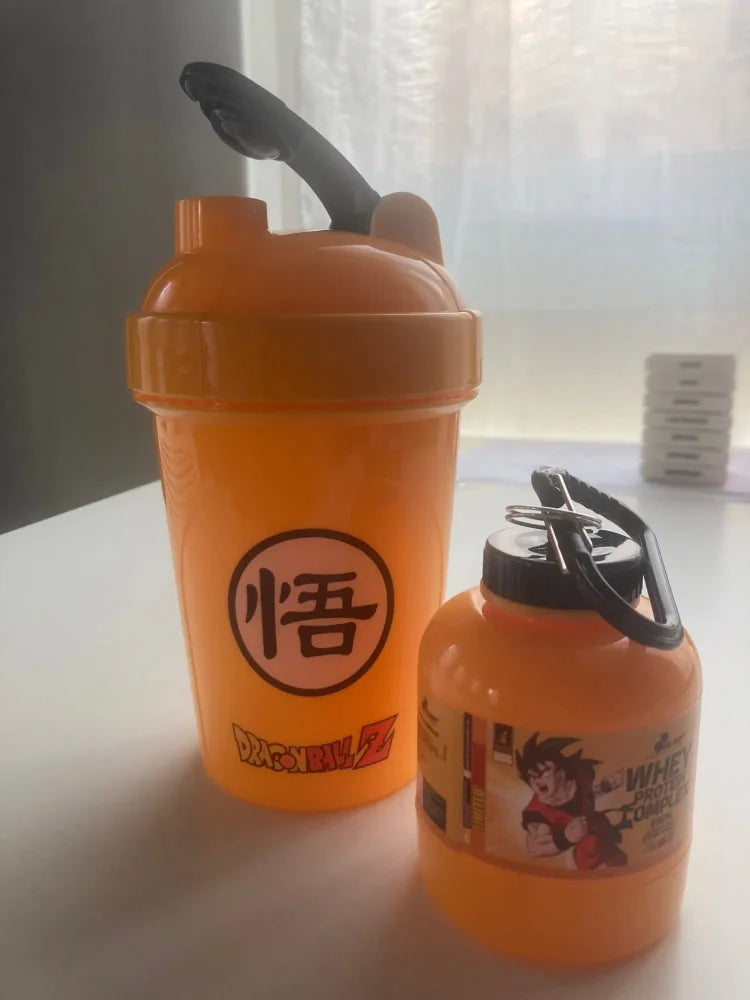 Dragon Ball Z - Borraccia Per Palestra Shaker Proteine + Porta In Polvere Gadget