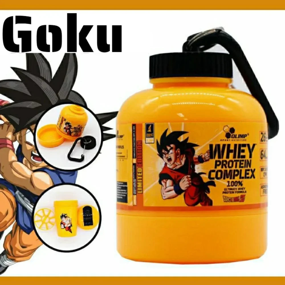 Dragon Ball Z - Borraccia Per Palestra Shaker Proteine + Porta In Polvere Gadget