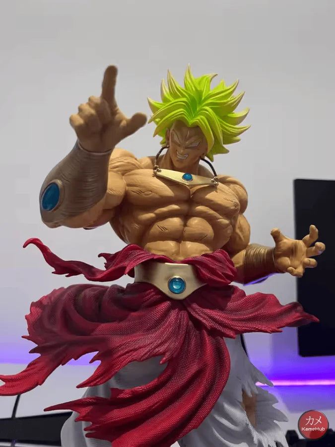 Dragon Ball Z - Broly SSJ Leggendario Action Figure JT Studio - Broly SSJ Leggendario 50cm / Sì - Scatola in Schiuma