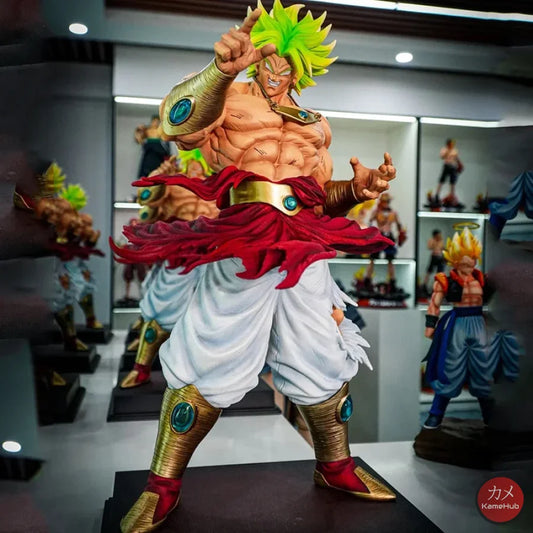 Dragon Ball Z - Broly SSJ Leggendario Action Figure JT Studio - Broly SSJ Leggendario 50cm / Sì - Scatola in Schiuma