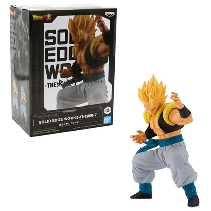 Dragon Ball Z E Super - Gogeta Sayan Originale Bandai Banpresto Solid Edge Works Action Figure