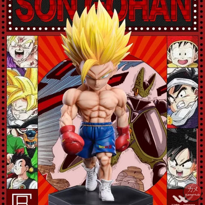 Dragon Ball Z - Goku Gohan Vegeta E Trunks Muscle Gym Action Figure