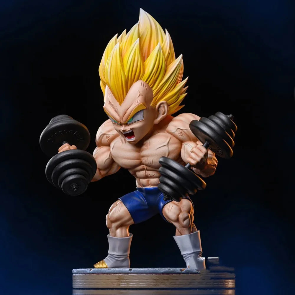 Dragon Ball Z - Goku Gohan Vegeta E Trunks Muscle Gym Action Figure