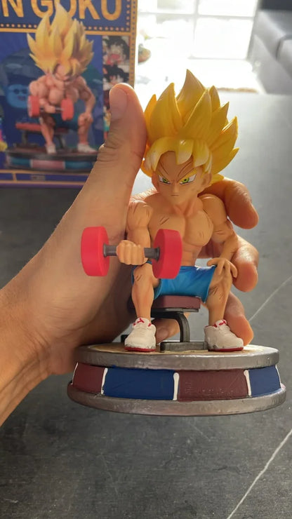 Dragon Ball Z - Goku Gohan Vegeta E Trunks Muscle Gym Action Figure