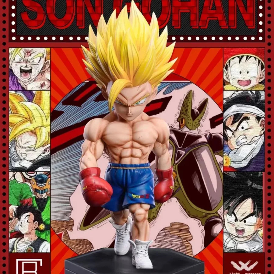 Dragon Ball Z - Goku Gohan Vegeta E Trunks Muscle Gym Action Figure