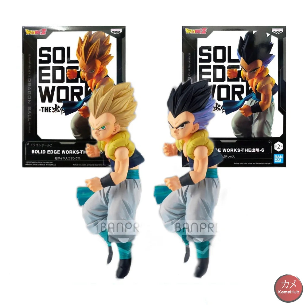 Dragon Ball Z - Gotenks Originale Bandai Banpresto Solid Edge Works Action Figure