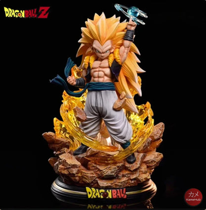 Dragon Ball Z - Gotenks Super Saiyan 3 Action Figure Con Led