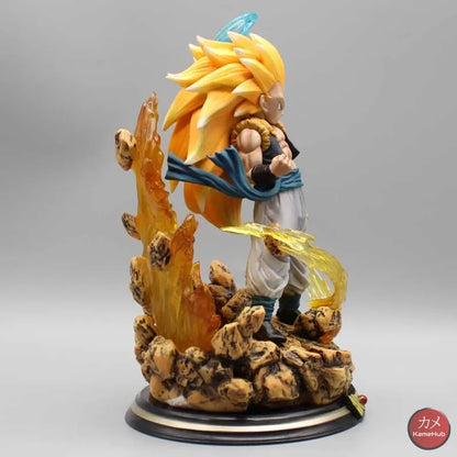 Dragon Ball Z - Gotenks Super Saiyan 3 Action Figure Con Led