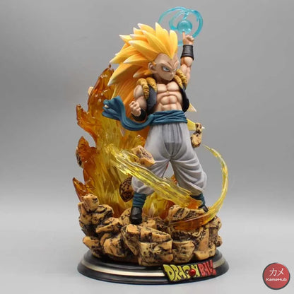 Dragon Ball Z - Gotenks Super Saiyan 3 Action Figure Con Led