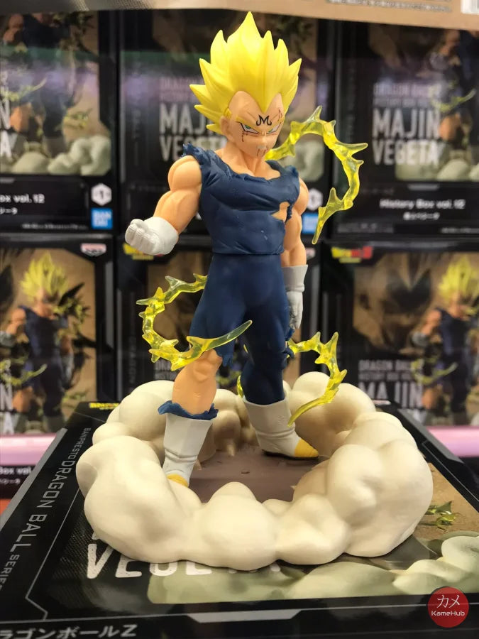 Dragon Ball Z - Majin Vegeta Action Figure Bandai Banpresto History Box