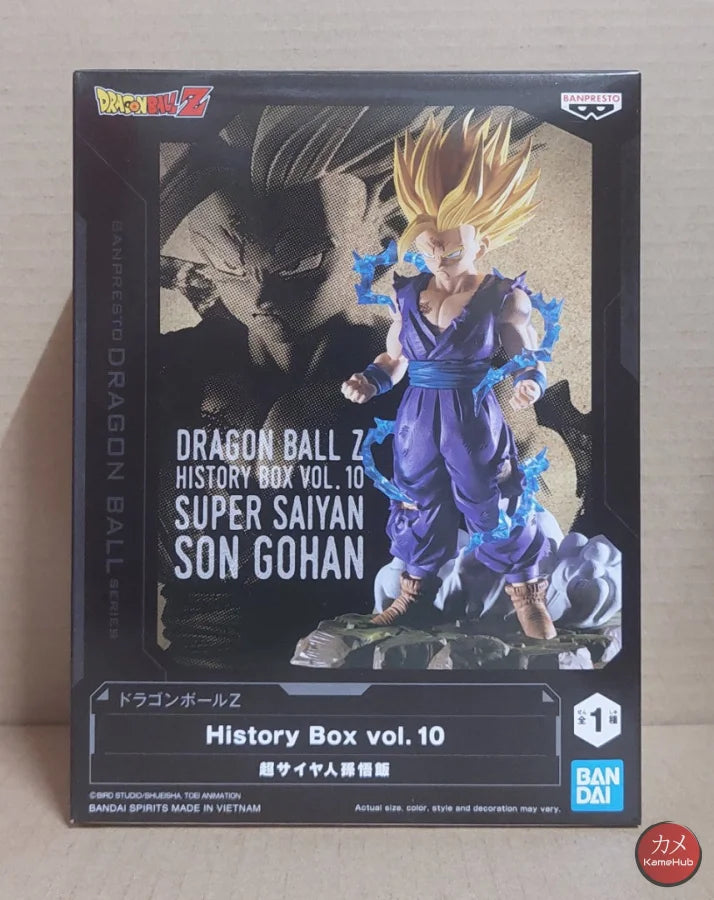 Dragon Ball Z - Son Gohan Action Figure Bandai Banpresto History Box