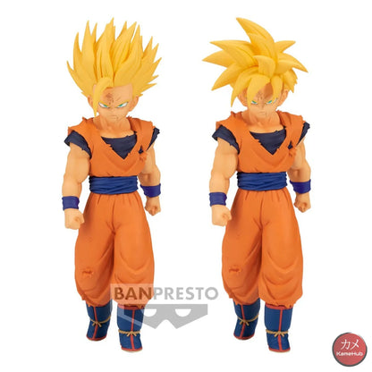 Dragon Ball Z - Son Gohan Super Sayan 1 E 2 Originale Bandai Banpresto Solid Edge Works Novita