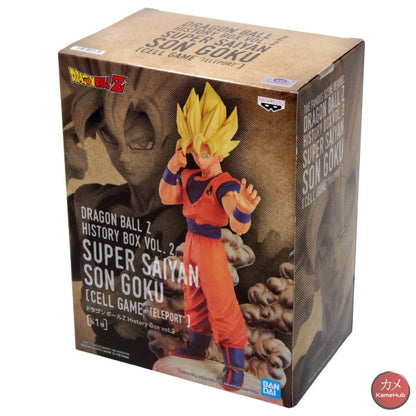 Dragon Ball Z - Son Goku Actio Figure Bandai Banpresto History Box Action