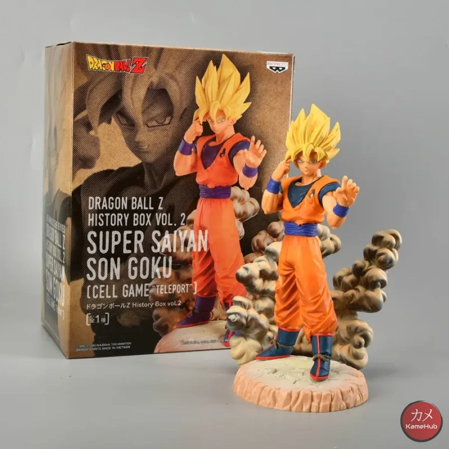 Dragon Ball Z - Son Goku Actio Figure Bandai Banpresto History Box Action