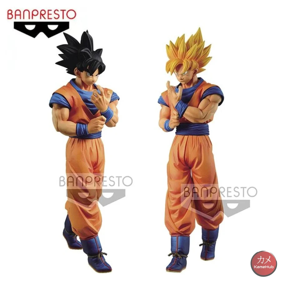 Dragon Ball Z - Son Goku Originale Bandai Banpresto Solid Edge Works Action Figure