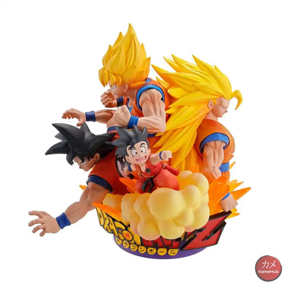 Dragon Ball Z - Son Goku Action Figure Megahouse Petitrama Dx Dracap Rebirth 01