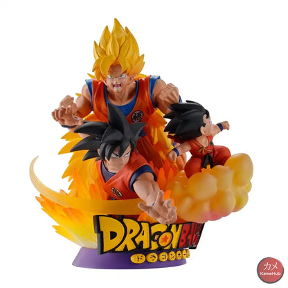 Dragon Ball Z - Son Goku Action Figure Megahouse Petitrama Dx Dracap Rebirth 01