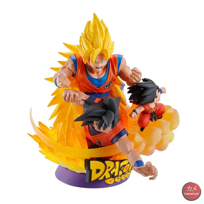 Dragon Ball Z - Son Goku Action Figure Megahouse Petitrama Dx Dracap Rebirth 01