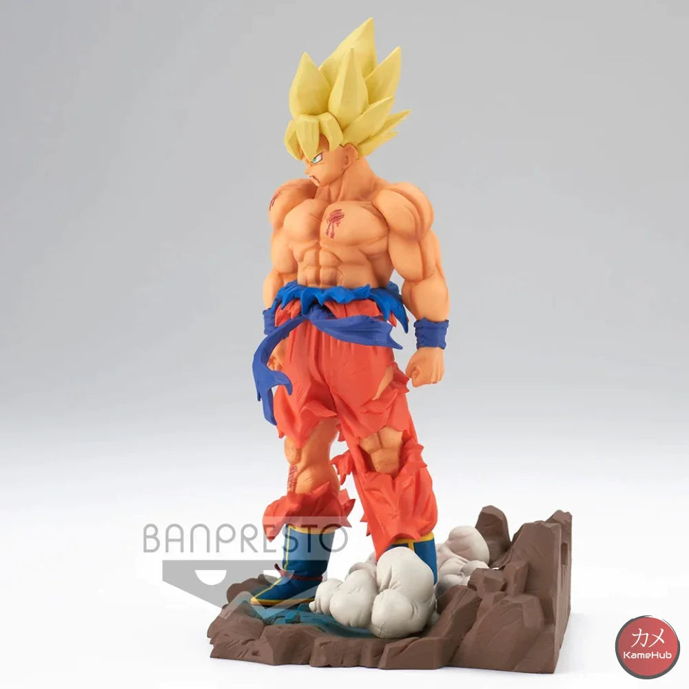 Dragon Ball Z - Son Goku Ssj Action Figure Originale Bandai Banpresto History Box