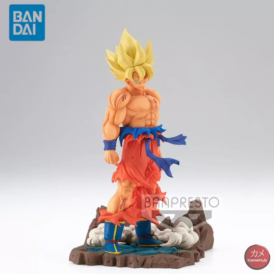 Dragon Ball Z - Son Goku Ssj Action Figure Originale Bandai Banpresto History Box