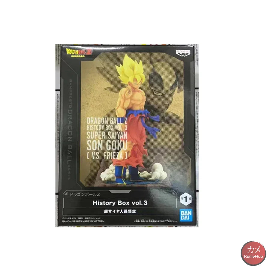 Dragon Ball Z - Son Goku Ssj Action Figure Originale Bandai Banpresto History Box