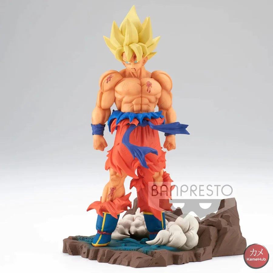 Dragon Ball Z - Son Goku Ssj Action Figure Originale Bandai Banpresto History Box