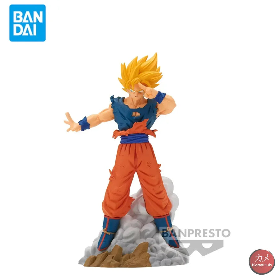 Dragon Ball Z - Son Goku Ssj Action Figure Originale Bandai Banpresto History Box Vol.9 12Cm