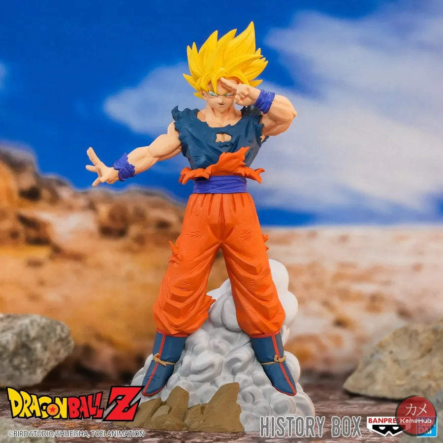 Dragon Ball Z - Son Goku Ssj Action Figure Originale Bandai Banpresto History Box Vol.9