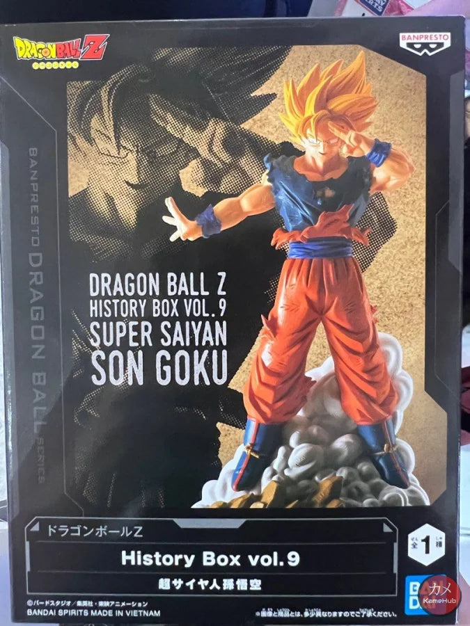 Dragon Ball Z - Son Goku Ssj Action Figure Originale Bandai Banpresto History Box Vol.9