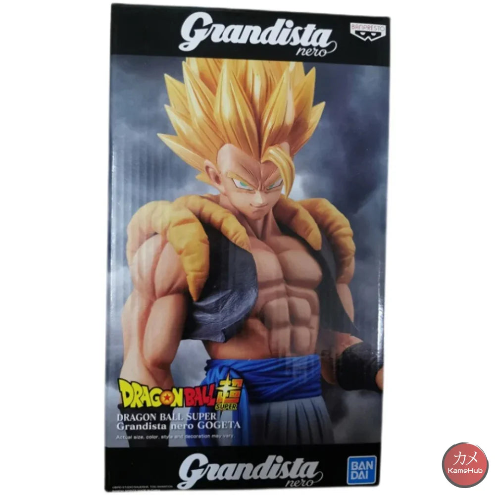 Dragon Ball Z - Super Gogeta Action Figure Bandai Banpresto Grandista Nero
