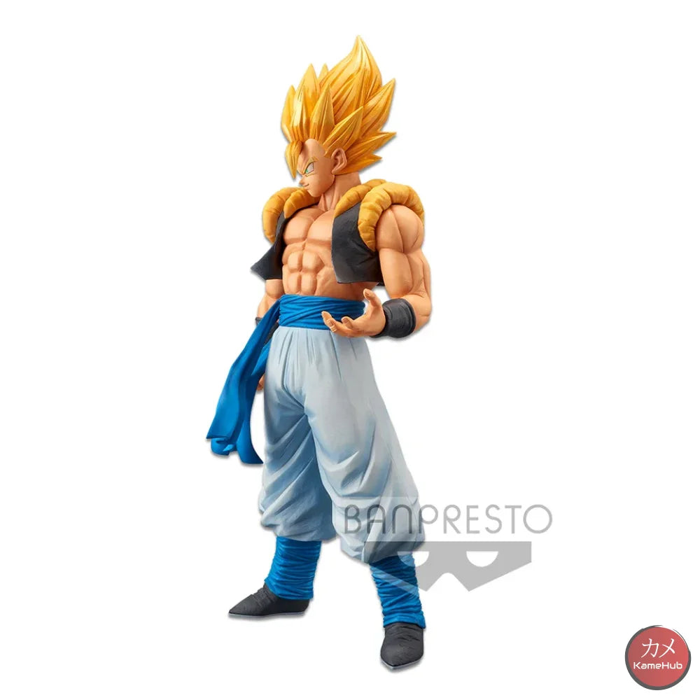 Dragon Ball Z - Super Gogeta Action Figure Bandai Banpresto Grandista Nero