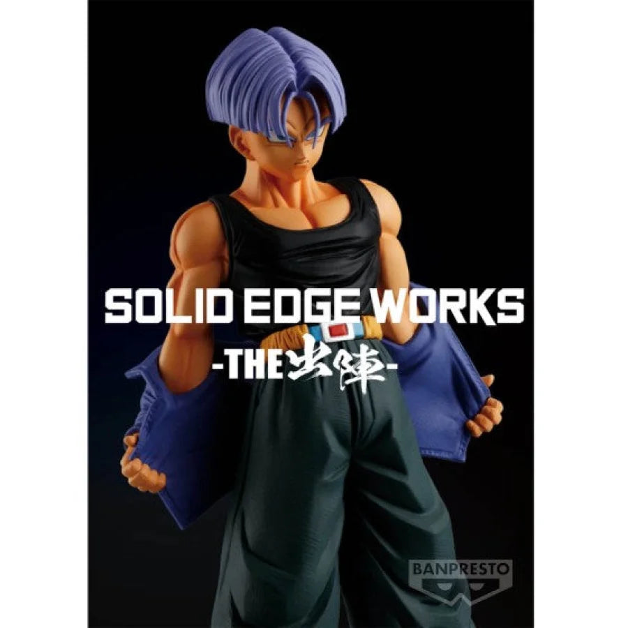 Dragon Ball Z - Trunks Del Futuro Originale Bandai Banpresto Solid Edge Works Action Figure