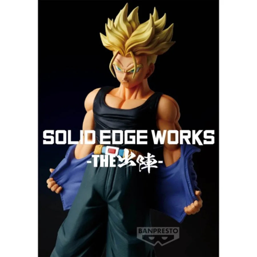 Dragon Ball Z - Trunks Del Futuro Originale Bandai Banpresto Solid Edge Works Action Figure