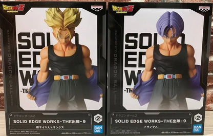 Dragon Ball Z - Trunks Del Futuro Originale Bandai Banpresto Solid Edge Works Action Figure