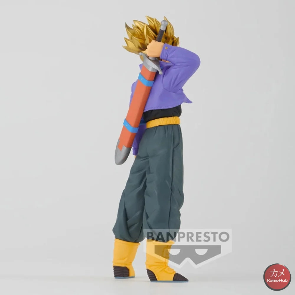Dragon Ball Z - Trunks Del Futuro Ssj Action Figure Bandai Banpresto Blood Of Saiyans