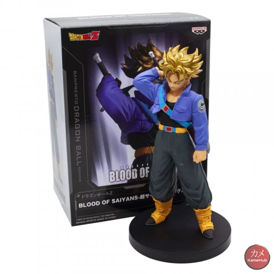 Dragon Ball Z - Trunks Del Futuro Ssj Action Figure Bandai Banpresto Blood Of Saiyans