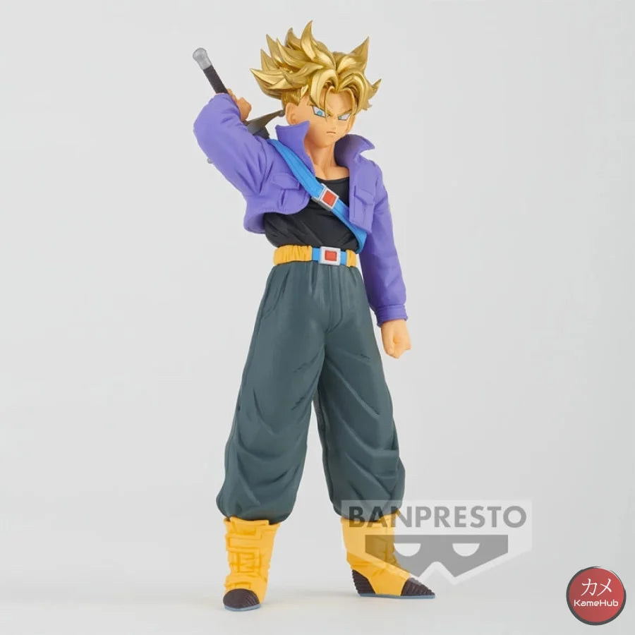 Dragon Ball Z - Trunks Del Futuro Ssj Action Figure Bandai Banpresto Blood Of Saiyans